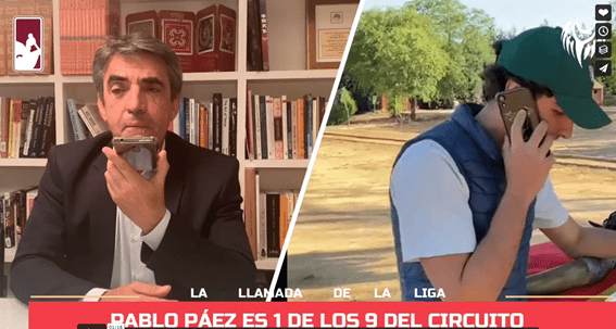 Pablo Páez, primer novillero que recibe la «Llamada de La Liga»