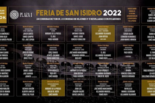 La Liga Nacional de Novilladas en Madrid y Sevilla