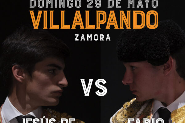 Fabio Jiménez y Jesús de la Calzada, cerrarán la fase clasificatoria del Circuito de Novilladas de Castilla y León en Villalpando