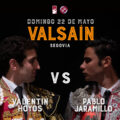 Valentín Hoyos y Pablo Jaramillo cara a cara de salamantinos el domingo 22 de mayo en Valsaín
