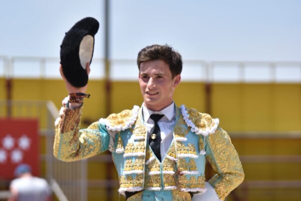 Triunfo de Sergio Rodríguez en la última novillada de segunda fase del Circuito de Madrid