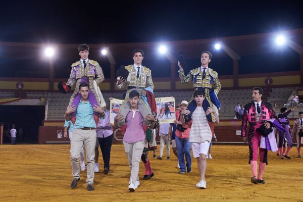 Triple puerta grande en la final a tres del Circuito de Andalucía