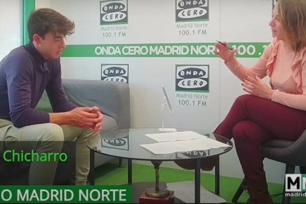 Alejandro Chicharro en Onda Cero Madrid Norte
