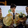 Sergio Domínguez «El Mella» , triunfador del I Circuito de Novilladas de Extremadura