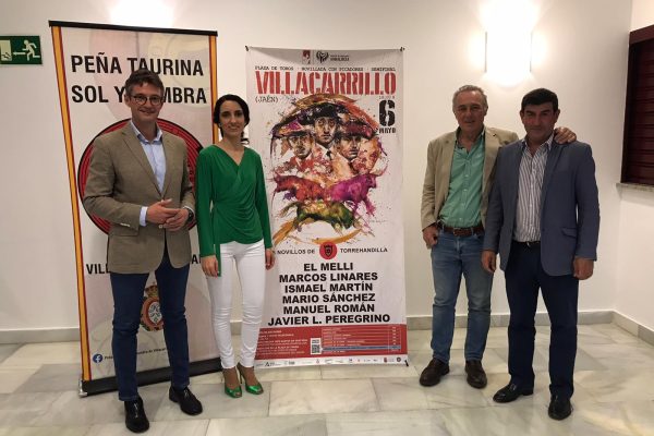 Presentado en Villacarrillo el cartel de la tercera y última semifinal del Circuito de Novilladas de Andalucía