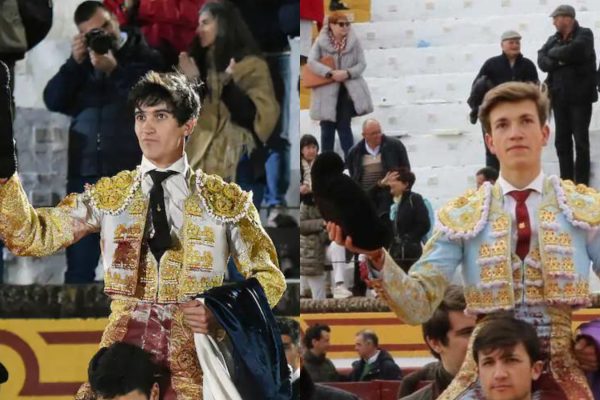 El Mella y Javier Zulueta triunfan en Olivenza y presentan su candidatura para el Circuito de Novilladas de Andalucía 2024