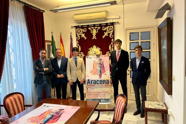 El ayuntamiento de Aracena ha presentado esta mañana el cartel de su novillada del Circuito de Andalucía