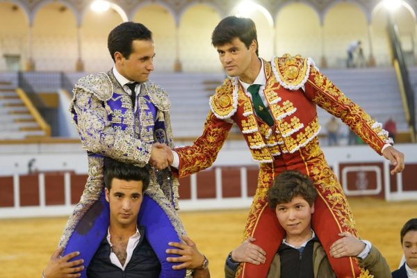 Puerta grande para Pedro Gallego y Peregrino en la última novillada clasificatoria del Circuito de Novilladas de Andalucía 2024