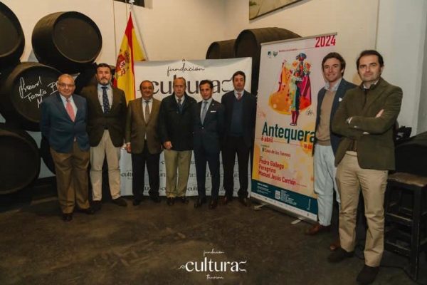 Peregrino en el «Encuentro taurino Bodegas Fernández Gao» en Jerez