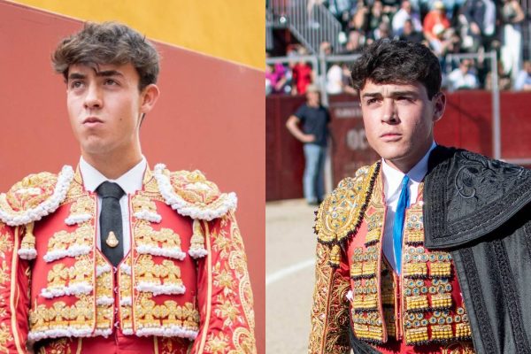 Dos novilleros del Circuito de Madrid que han salido a hombros en Las Ventas, ahora en Pamplona
