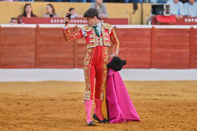 Pedro Gallego se lleva el voto del público de la novillada de Marbella