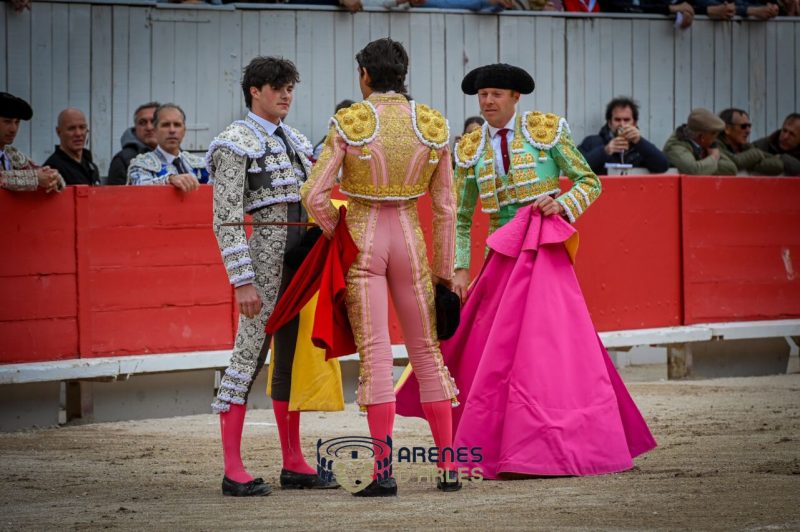 Tristán Barroso ante su segunda corrida de toros tras la alternativa en Arles