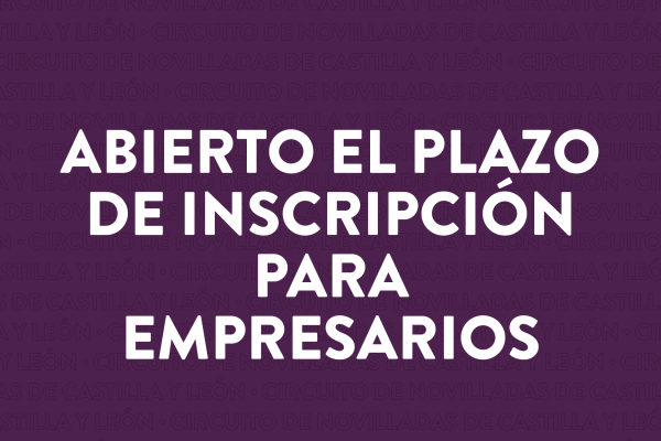 Abierto el plazo de inscripción para empresarios del Circuito de Castilla y León 2026