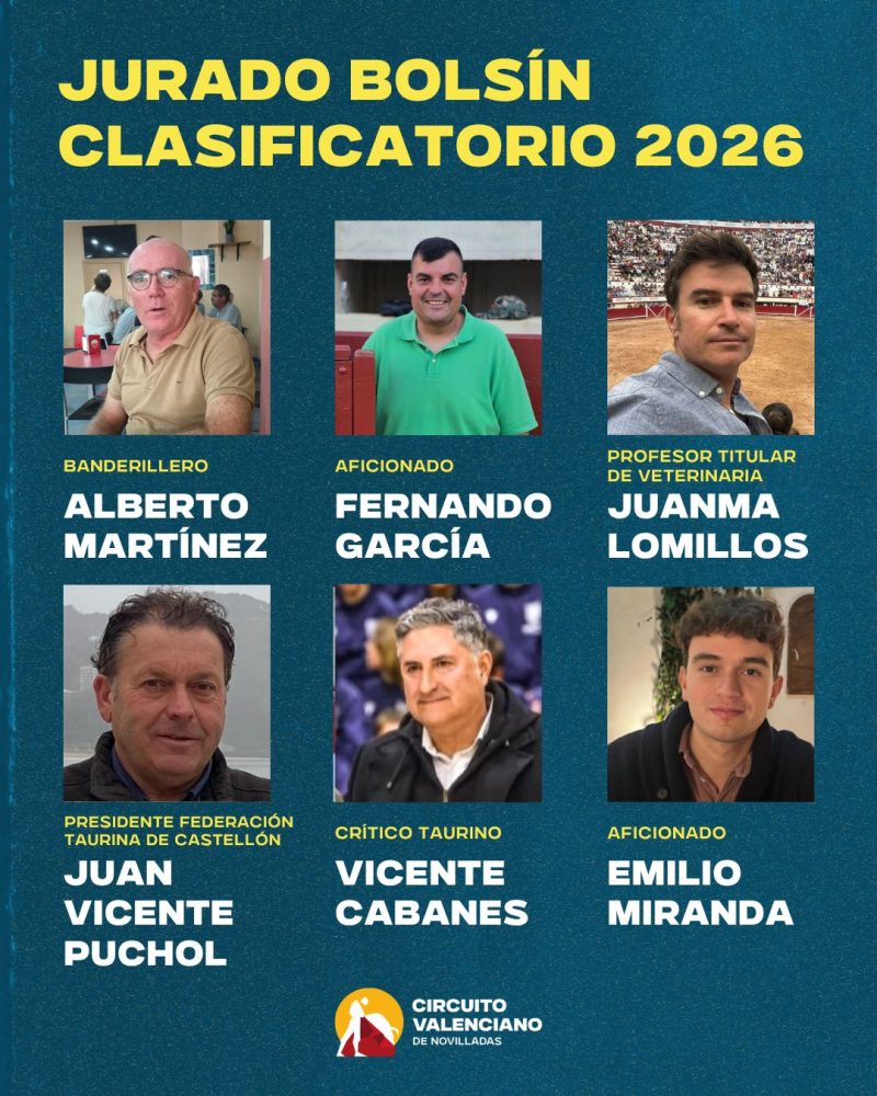 El Circuito Valenciano anuncia el jurado del bolsín clasificatorio 2026