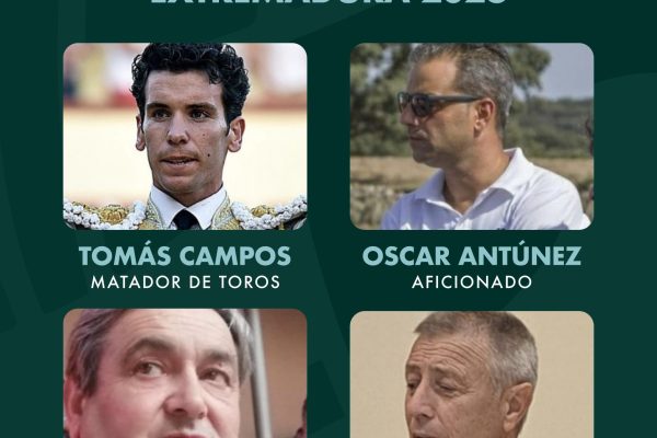 El Circuito de Novilladas de Extremadura presenta a los miembros del jurado 2026