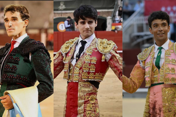 Pedro Montaldo, Marco Polope y Samuel Castrejón se medirán este sábado en Utiel ante novillos de Los Chospes