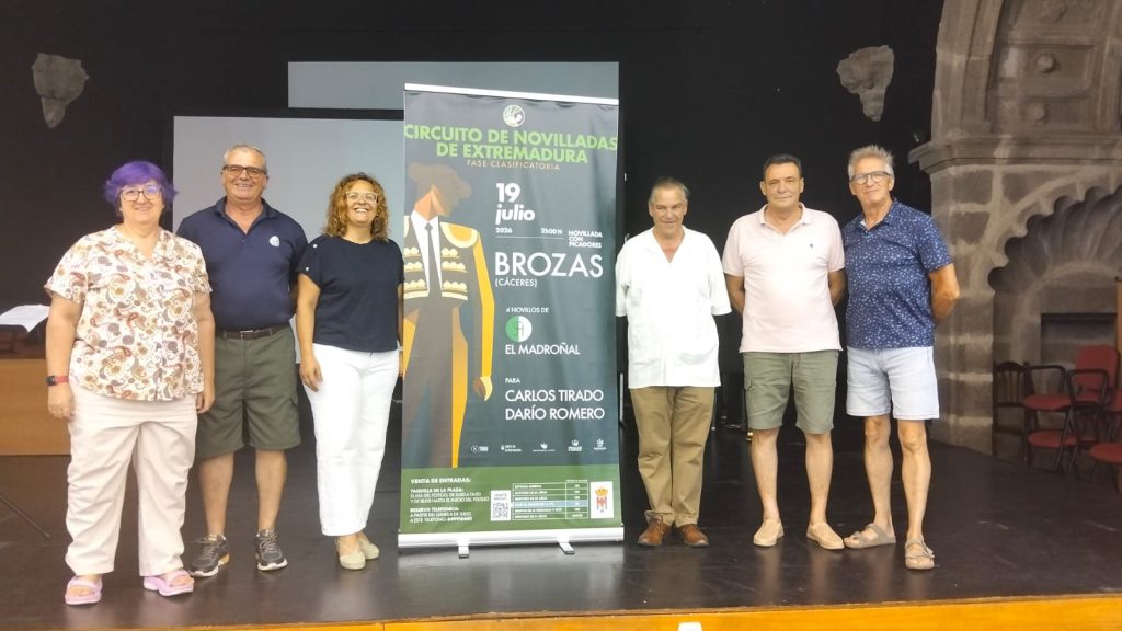 Brozas acogerá el segundo festejo del Circuito de Novilladas de Extremadura con Carlos Tirado y Darío Romero