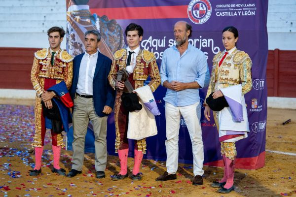 Jorge Oliva y Salvador Herrero, del podio del Circuito de Castilla y León a la feria de Cuéllar