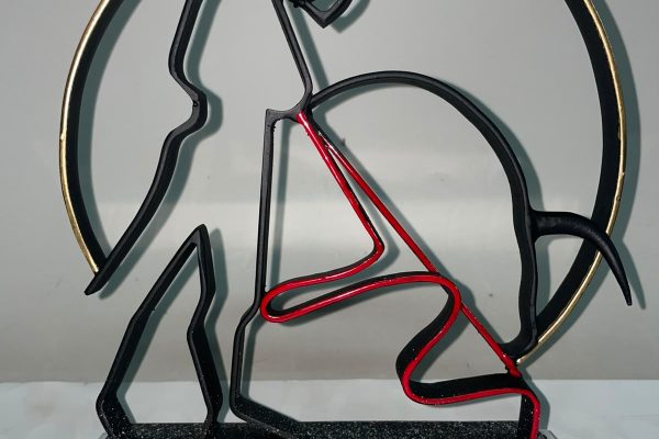 Rafa Mir, el artesano detrás del trofeo del Circuito Valenciano