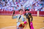 Manuel Quintana, primer ganador del Premio al Mejor Novillero de la Feria de Málaga de la Juventud Taurina Malagueña